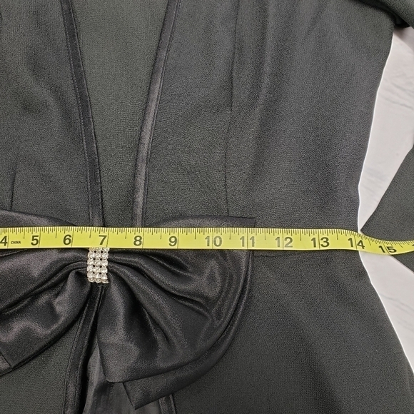 VINTAGE Formal Dress/Skirt Suit EUC Blk 5/6-8 - Picture 13 of 16